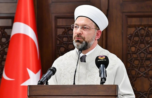 Diyanet İşleri Başkanı Ali Erbaş'tan Danimarka'daki cami saldırısını kınama