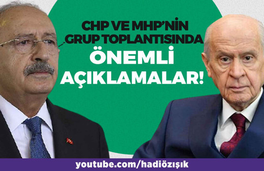 Grup toplantısında önemli açıklamalar!