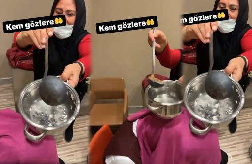 Alişan kuliste kurşun döktürdü o anları böyle yayımladı