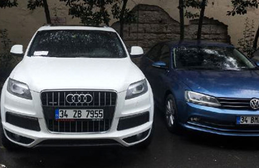 Esenyurt'ta beş milyonluk cipleri böyle çaldılar