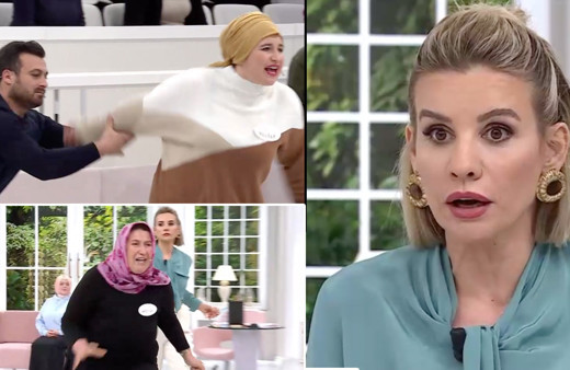 Sapkın ilişki canlı yayını karıştırdı Esra Erol 'defol' diyerek stüdyodan kovdu