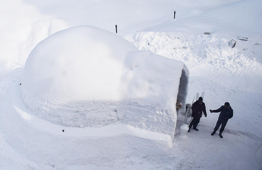 İlk iglo kafe açıldı! Kahvenin fiyatını duyan kulaklarına inanamadı
