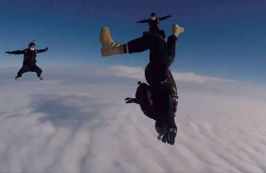 Özel Kuvvetleri bir de bulutların üstünde izleyin! MSB paylaştı görüntüler nefes kesti