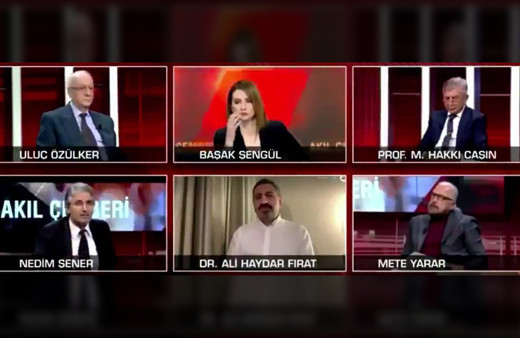 Nedim Şener'den Ali Haydar Fırat'a canlı yayında çok sert tepki