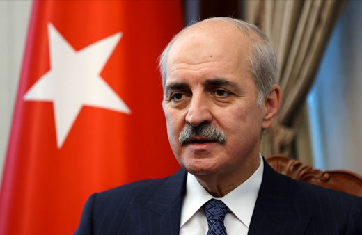 Numan Kurtulmuş'tan Kabe fotoğrafının yere serilmesine tepki