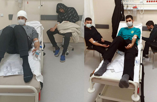 Deplasman dönüşü gıda zehirlenmesinden fenalaştı