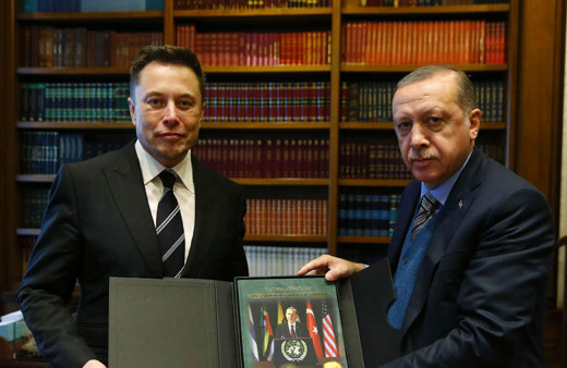 Ermeni diasporasından Erdoğan-Elon Musk görüşmesine iftira: Uzayı silahlandırıyorlar