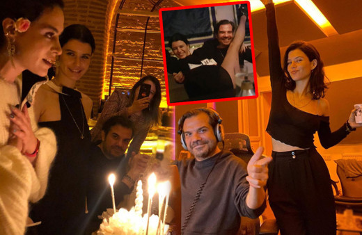 Beren Saat olay pozla Kenan Doğulu ile tanışmalarını anlattı! Çifte kutlama