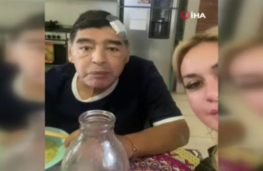 Maradona'nın ölmeden önceki son görüntüleri ortaya çıktı