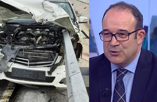 Konya'da bariyerlere saplanan otomobilde Prof. Dr. Kadir Okhan Akın öldü kızı yaralandı