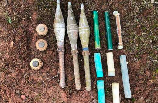 Eren-6 Operasyonu'nda, PKK'nın patlayıcı ve mühimmatı imha edildi