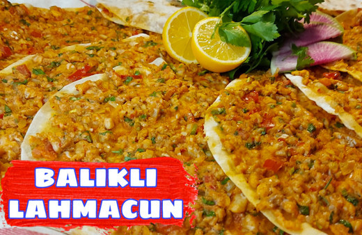 Balıklı lahmacun nasıl yapılır bu lezzete bayılacaksınız!