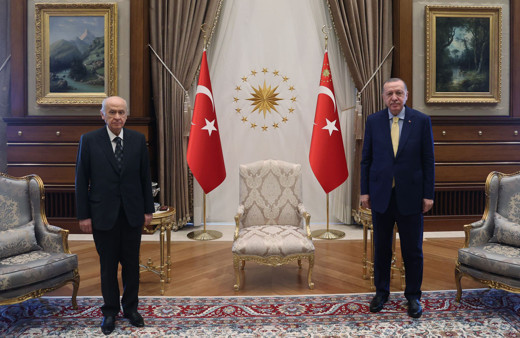 Ankara'da Cumhurbaşkanı Erdoğan ile MHP lideri Devlet Bahçeli zirvesi!