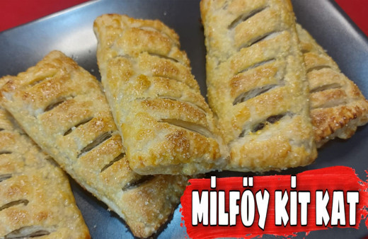Milföy kitkat nasıl yapılır çıtır çıtır lezzet!