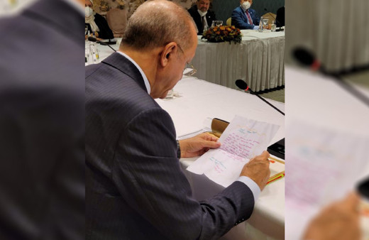 Cumhurbaşkanı Erdoğan'a minik Sena'dan sevgi dolu mektup