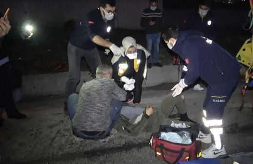 Başakşehir'de feci kaza; 11 yaşındaki kız çocuğu kalp masajıyla hayata döndürüldü