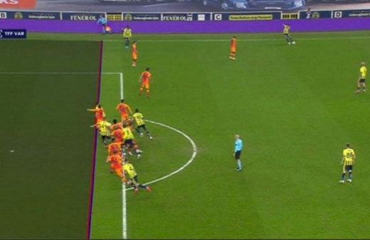 Ofsayt çizgileri nasıl çiziliyor? Derbiye damga vurmuştu