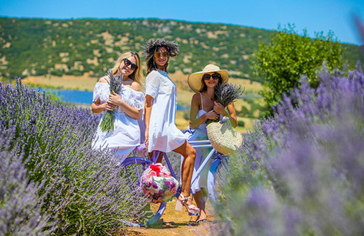 Isparta'nın 'mor renkli köyü'ne koronavirüs giremedi! 'Lavanta koronadan koruyor' mu?