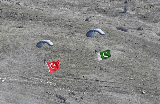 Türkiye ile Pakistan arasında ortak yapılan 'Atatürk Tatbikatı 2021' başladı