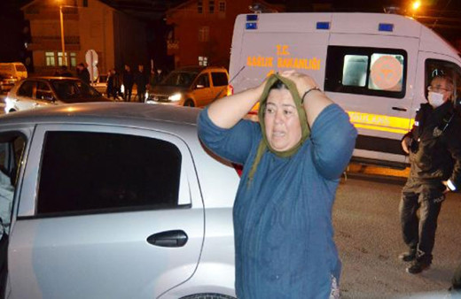 Aksaray'da büyük panik! Kaza yapan kızını göremeyince sinir krizi geçirdi