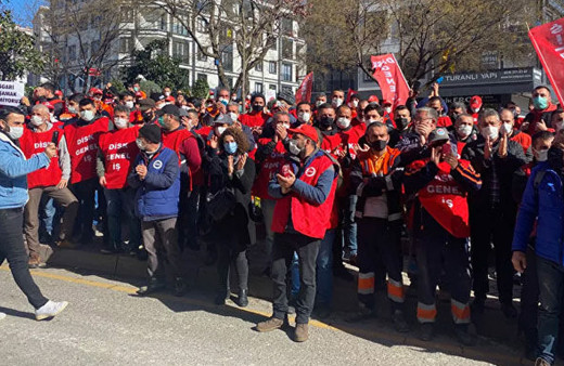 Genel-İş üyesi işçiler Maltepe Belediyesi'ne grev kararı astı tarih açıklandı