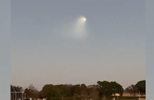 ABD'de UFO paniği görenler telefona kaydetti işin aslı başka çıktı