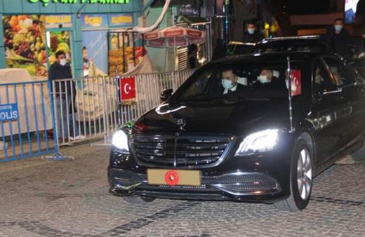 Cumhurbaşkanı Erdoğan memleketi Rize'de