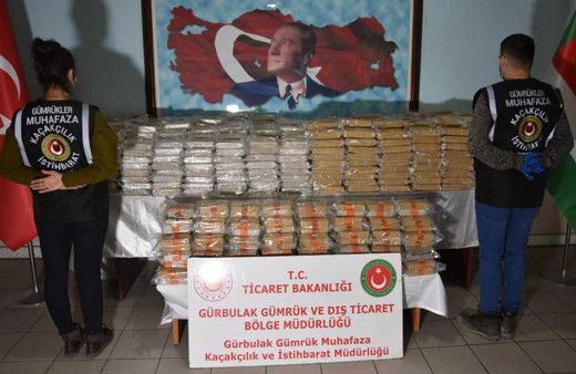 Eroin sevkiyatına Cumhuriyet tarihinin en büyük darbesi! Tam 808 kilogram