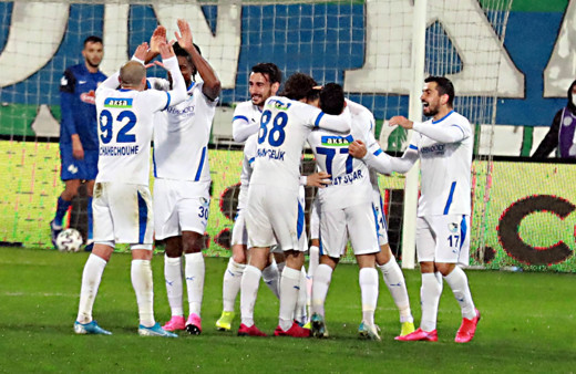 BB Erzurumspor konuk olduğu Çaykur Rizespor'u 2 golle geçti