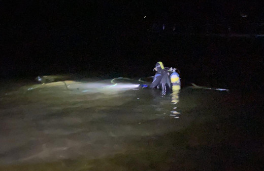 Samsun'da cenaze dönüşü baraj gölüne devrilen otomobildeki 3 kişi öldü