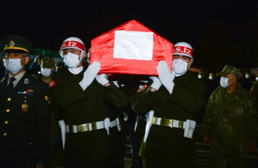 Şehit Hüseyin Sarı'nın naaşı Kahramanmaraş'a getirildi