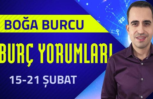 Boğa burcu 15-21 Şubat haftalık burç yorumları zor bir hafta sizleri bekliyor!