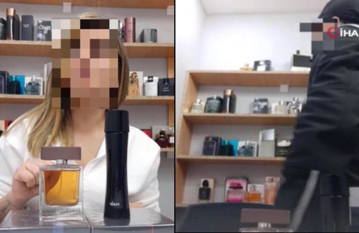 İzmir'de bir kadın canlı yayında kaçak ürün tanıtırken yakalandı