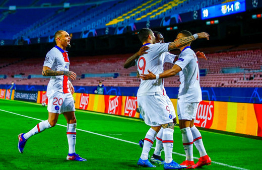 Mbappe coştu PSG Barcelona'yı paramparça etti