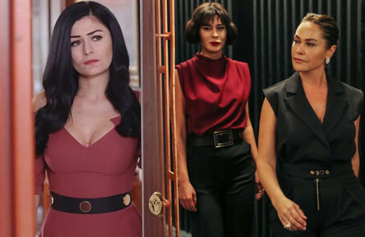 Deniz Çakır Hülya Avşar Mehmet Aslantuğ'un dizisi Masumiyet'te kavga çıktı