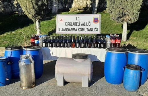 Kırklareli'de ekipler operasyon düzenledi! Varillerde ele geçirildi