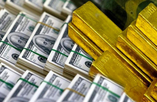 Merkez Bankası'nın altın rezervleri arttı brüt döviz rezervleri azaldı