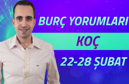Koç 22-28 Şubat haftalık burç yorumları gündeminiz aşk!