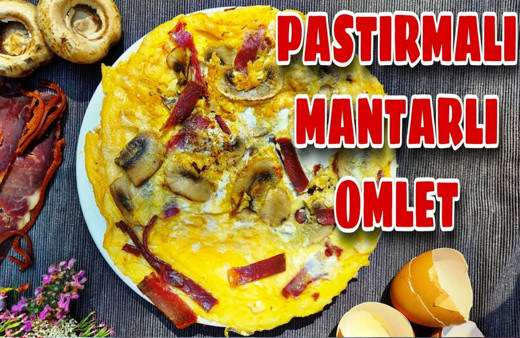 Pastırmalı omlet nasıl yapılır hafta sonu kahvaltılarının vazgeçilmezi!