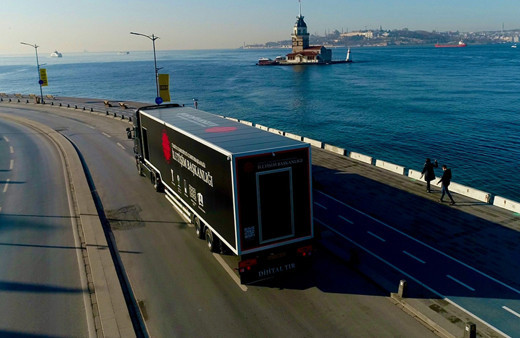 İlk durak Edirne! Cumhurbaşkanlığı İletişim Başkanlığının "Dijital TIR"ı Türkiye'yi dolaşacak