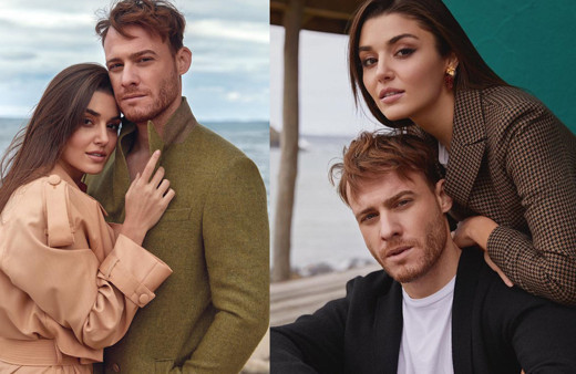 Hande Erçel ve Kerem Bürsin geceyi birlikte geçirdİ