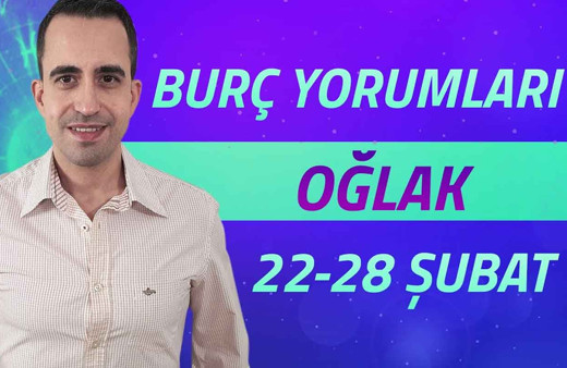 Oğlak burcu 22-28 Şubat haftalık burç yorumları odağınız ikili ilişkiler!