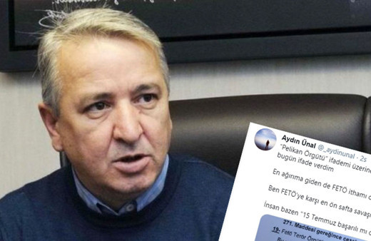 Erdoğan'ın eski metin yazarı Aydın Ünal 'Pelikan Örgütü' dediği için ifade verdi