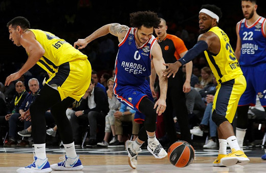 THY Avrupa Ligi'nde Fenerbahçe Beko-Anadolu Efes kapışması
