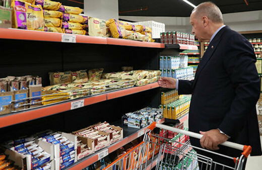Marketlerde gıdaya makul fiyatlar geliyor Cumhurbaşkanı Erdoğan talimat verdi