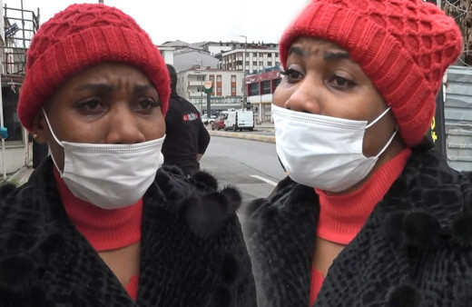 İstanbul'da fotokopi çektirirken bir anda oldu! Gözyaşlarına boğuldu