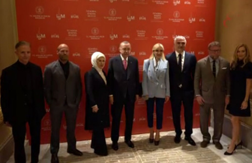Ünlü yıldız Jason Jason Statham'dan Cumhurbaşkanı Erdoğan'a doğum günü sürprizi