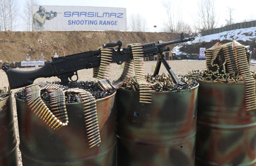 Yerli ve milli makineli tüfek 'SAR 762 MT' güvenlik güçlerinin destekçisi olacak