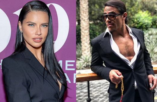 Nusret Gökçe'yle pozunu Adriana Lima paylaştı sosyete kasabı dillere düştü