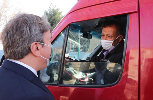 Aksaray'da vali denetimine takıldı yanıtı herkesi gülümsetti: Ağzınıza layık...